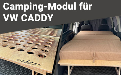 Camping-Modul für VW-Caddy